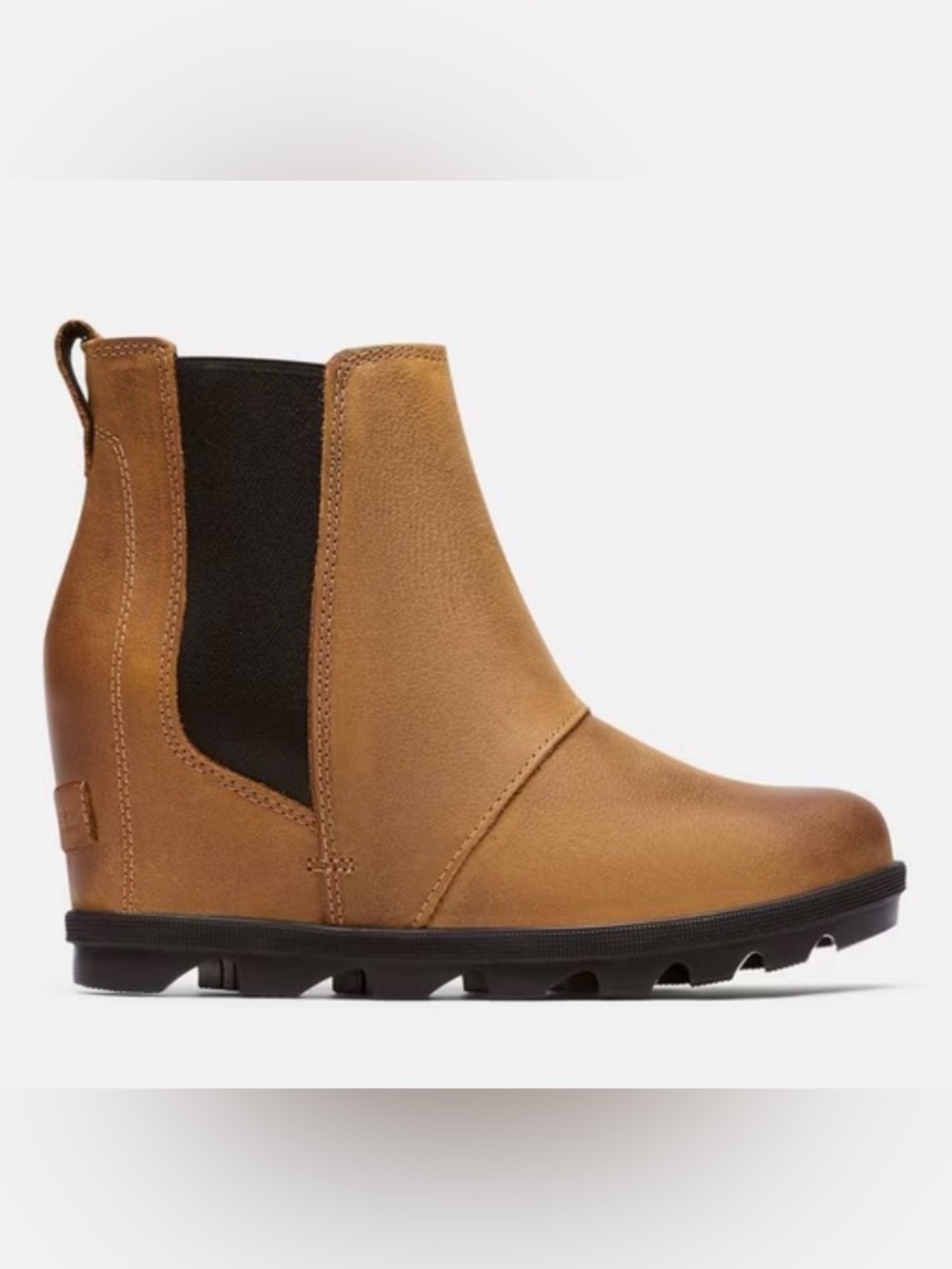 Sorel Joan of Arctic Leather Wedge Chelsea Boot